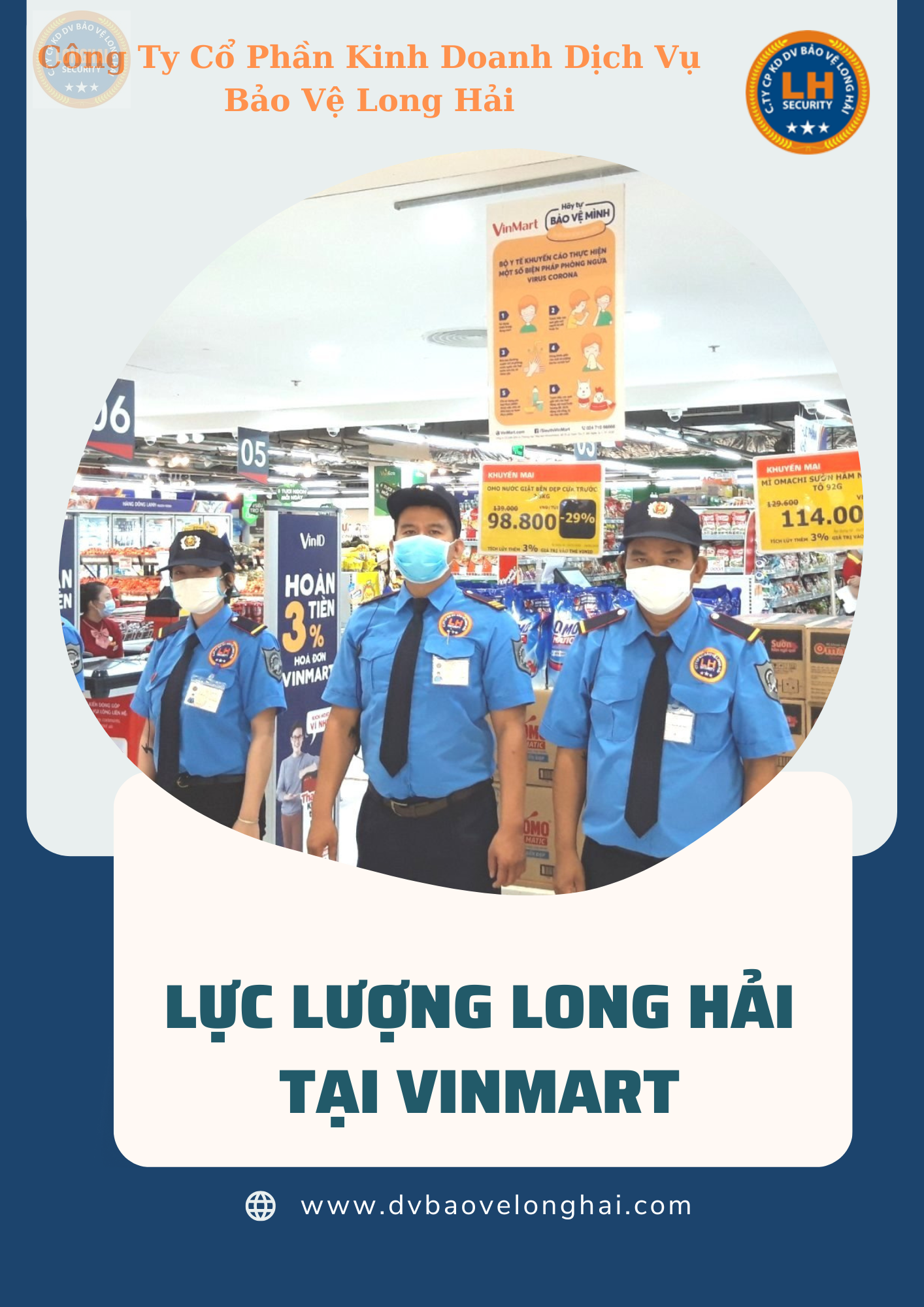 LỰC LƯỢNG BẢO VỆ LONG HẢI TẠI SIÊU THỊ VINMART