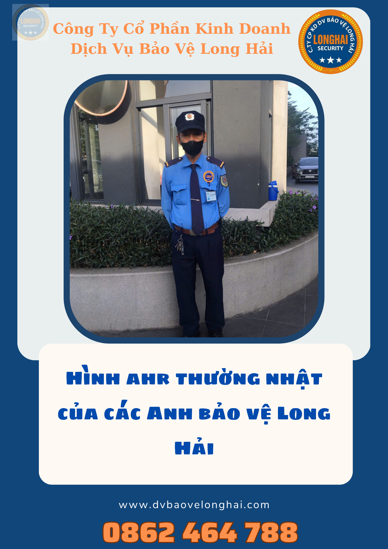 CÁC HÌNH ẢNH THƯỜNG NGÀY CỦA CÁC CHÚ BẢO VỆ
