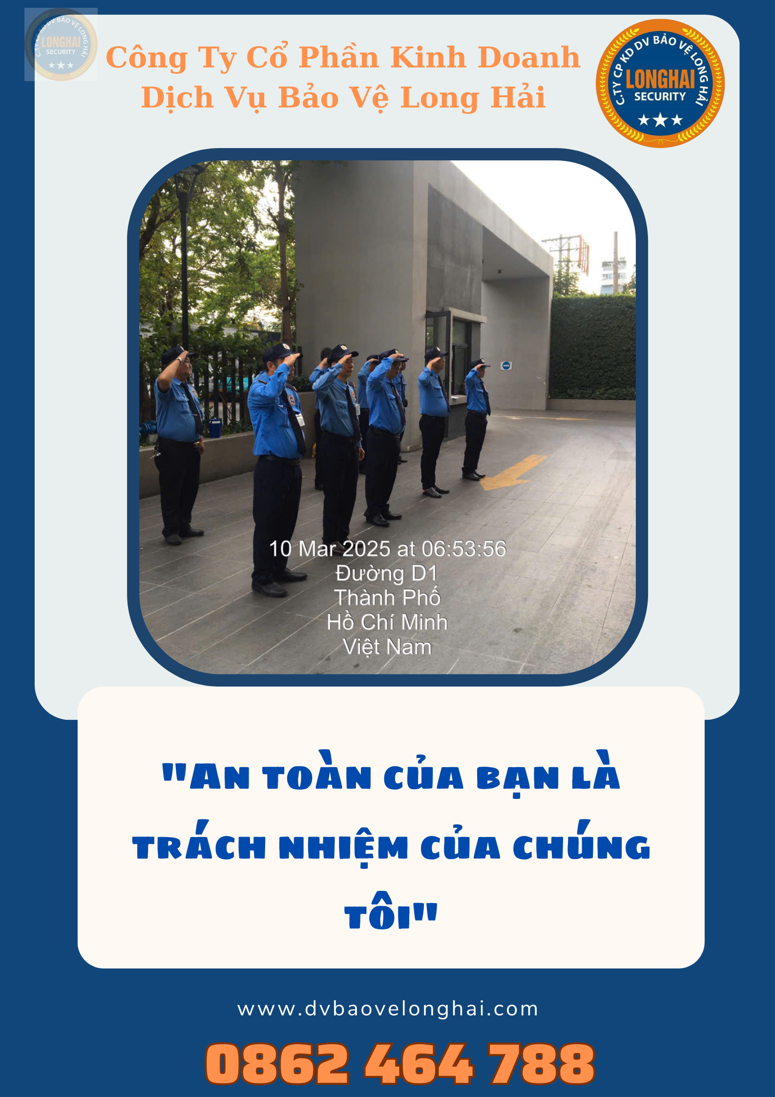 An toàn của bạn là trách nhiệm của chúng tôi