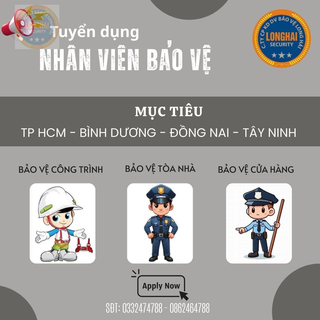TUYỂN NHÂN VIÊN BẢO VỆ
